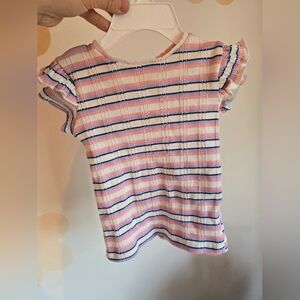 Zara stripped toddler girl t shirt